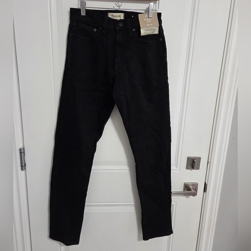 NWT - Madewell Women's Wool Blended Athletic Slim Jeans - Size 28 x 32